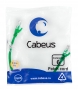 Cabeus PC-UTP-RJ45-Cat.6-0.3m-GN-LSZH