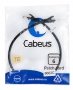 Cabeus PC-UTP-RJ45-Cat.6-0.5m-BK-LSZH